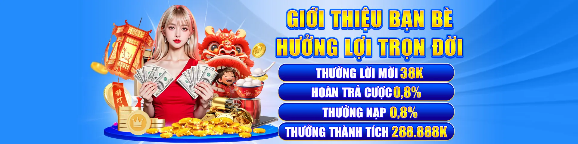 Hình ảnh banner Nổ Hũ NBET với người chơi chiến thắng và jackpot lớn
